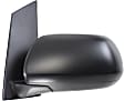 Driver Side Mirror, Power Adjust, Non-Heated, Manual Folding, Textured Black, No Signal Light, No Memory, No Puddle Light, No Auto-Dimming, No Blind Spot Feature