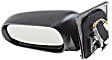 Driver Side Mirror, Power Adjust, Non-Heated, Manual Folding, Textured Black, No Signal Light, No Memory, No Puddle Light, No Auto-Dimming, No Blind Spot Feature