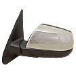 2007 Toyota Tundra - Driver Side Mirror, Power Adjust, Heated, Chrome, Power Folding, In-glass Signal Light, No Blind Spot Feature, No Memory, With Puddle Light, No Auto-Dimming