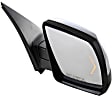 2012 Toyota Tundra Limited - Passenger Side Mirror, Power Adjust, Heated, Chrome, Power Folding, In-glass Signal Light, No Blind Spot Feature, No Memory, With Puddle Light, No Auto-Dimming