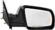 2012 Toyota Tundra Limited - Passenger Side Mirror, Power Adjust, Heated, Chrome, Power Folding, In-glass Signal Light, No Blind Spot Feature, No Memory, With Puddle Light, No Auto-Dimming
