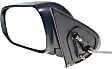 Driver Side Mirror, Power Adjust, Manual Folding, Non-Heated, Paintable, In-housing Signal Light, No Memory, No Puddle Light, No Auto-Dimming, No Blind Spot Feature