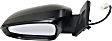 Driver Side Mirror, Power Adjust, Non-Heated, Manual Folding, Textured Black, No Signal Light, No Blind Spot Feature, North America Built Vehicle, Production Date From November 2014