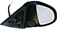 Passenger Side Mirror, Power Adjust, Heated, Manual Folding, Paintable, No Signal Light, No Memory, No Puddle Light, No Auto-Dim, No Blind Spot Feature