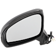 Driver Side Mirror, Power Adjust, Manual Folding, Heated, Paintable, No Signal Light, No Memory, No Puddle Light, No Auto-Dimming, No Blind Spot Feature, 4 Cyl., 1.8L Engine