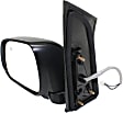Driver Side Mirror, Power Adjust, Heated, Manual Folding, Paintable, No Signal Light, No Memory, No Puddle Light, No Auto-Dimming, No Blind Spot Feature