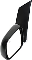 Driver Side Mirror, Power Adjust, Heated, Manual Folding, Paintable, No Signal Light, No Memory, No Puddle Light, No Auto-Dimming, No Blind Spot Feature