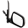 Passenger Side Mirror, Power Adjust, Heated, Manual Folding, Paintable, No Signal Light, No Memory, No Puddle Light, No Auto-Dimming, No Blind Spot Feature