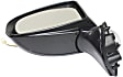 2010-2015 Toyota Prius - Driver Side Mirror, Power, Manual Folding, Non-Heated, Paintable, No Signal Light, No Memory, No Puddle Light, No Auto-Dimming, No Blind Spot Feature