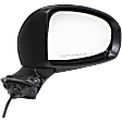 2014 Toyota Prius Five - Passenger Side Mirror, Power Adjust, Non-Heated, Paintable, Manual Folding, No Signal Light, No Blind Spot Feature, No Memory, No Puddle Light, No Auto-Dimming