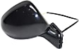 2014 Toyota Prius Five - Passenger Side Mirror, Power Adjust, Non-Heated, Paintable, Manual Folding, No Signal Light, No Blind Spot Feature, No Memory, No Puddle Light, No Auto-Dimming