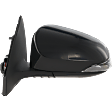 Driver Side Mirror, Power, Manual Folding, Heated, Paintable, In-housing Signal Light, With memory, No Puddle Light, No Auto-Dimming, No Blind Spot Feature