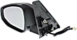 Driver Side Mirror, Power, Manual Folding, Heated, Paintable, No Signal Light, No Memory, No Puddle Light, No Auto-Dimming, No Blind Spot Feature
