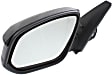 Driver Side Mirror, Power, Manual Folding, Heated, Paintable, No Signal Light, No Memory, No Puddle Light, No Auto-Dimming, No Blind Spot Feature