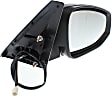 2014-2018 Toyota 4Runner - Passenger Side Mirror, Power, Manual Folding, Heated, Paintable, No Signal Light, No Memory, No Puddle Light, No Auto-Dimming, No Blind Spot Feature