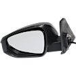 Driver Side Mirror, Power Adjust, Manual Folding, Heated, Paintable, In-housing Signal Light, No Memory, With Puddle Light, No Auto-Dimming, No Blind Spot Feature
