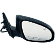 2014-2019 Toyota Corolla - Passenger Side Mirror, Power, Manual Folding, Heated, Paintable, In-housing Signal Light, No Memory, No Puddle Light, No Auto-Dimming, No Blind Spot Feature
