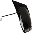 2014-2019 Toyota Corolla - Passenger Side Mirror, Power, Manual Folding, Heated, Paintable, In-housing Signal Light, No Memory, No Puddle Light, No Auto-Dimming, No Blind Spot Feature
