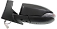 2015 Toyota Prius C Technology - Driver Side Mirror, Power Adjust, Non-Heated, Paintable, Manual Folding, In-housing Signal Light, No Blind Spot Feature, No Memory, No Puddle Light, No Auto-Dimming