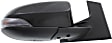 Passenger Side Mirror, Power Adjust, Manual Folding, Non-Heated, Paintable, In-housing Signal Light, No Memory, No Puddle Light, No Auto-Dimming, No Blind Spot Feature