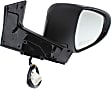 Passenger Side Mirror, Power Adjust, Manual Folding, Heated, Paintable, In-housing Signal Light, No Memory, No Puddle Light, No Auto-Dimming, No Blind Spot Feature