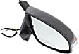 Passenger Side Mirror, Power Adjust, Manual Folding, Heated, Paintable, In-housing Signal Light, No Memory, No Puddle Light, No Auto-Dimming, No Blind Spot Feature