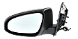 2014-2019 Toyota Corolla - Driver Side Mirror, Power, Manual Folding, Heated, Paintable, No Signal Light, No Memory, No Puddle Light, No Auto-Dimming, No Blind Spot Feature