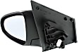 2014-2019 Toyota Corolla - Driver Side Mirror, Power, Manual Folding, Heated, Paintable, No Signal Light, No Memory, No Puddle Light, No Auto-Dimming, No Blind Spot Feature
