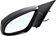 2014-2019 Toyota Corolla - Driver Side Mirror, Power, Manual Folding, Heated, Paintable, No Signal Light, No Memory, No Puddle Light, No Auto-Dimming, No Blind Spot Feature