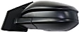 2018 Toyota RAV4 LE - Driver Side Mirror, North America Built Vehicle, Power Adjust, Non-Heated, Textured Black, Manual Folding, No Signal Light, With Blind Spot Glass, No Memory, No Puddle Light, No Auto-Dimming