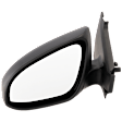Driver Side Mirror, Manual Adjust, Non-Heated, Manual Folding, Textured Black, No Signal Light, No Memory, No Puddle Light, No Auto-Dim, No Blind Spot Feature