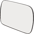 Driver Side Mirror Glass, Non-Heated, No Blind Spot Feature, with Backing Plate, XL Model