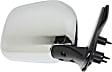 Passenger Side Mirror, Manual Adjust, Manual Folding, Non-Heated, Chrome, No Signal Light, No Memory, No Puddle Light, No Auto-Dimming, No Blind Spot Feature