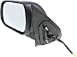 Driver Side Mirror, Power, Manual Folding, Non-Heated, Textured Black, No Signal Light, No Memory, No Puddle Light, No Auto-Dimming, No Blind Spot Feature