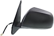 Driver Side Mirror, Power, Manual Folding, Non-Heated, Textured Black, No Signal Light, No Memory, No Puddle Light, No Auto-Dimming, No Blind Spot Feature