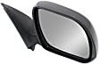 Passenger Side Mirror, Power Adjust, Manual Folding, Non-Heated, Textured Black, No Signal Light, No Memory, No Puddle Light, No Auto-Dimming, No Blind Spot Feature