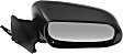 Passenger Side Mirror, Power Adjust, Manual Folding, Non-Heated, Textured Black, No Signal Light, No Memory, No Puddle Light, No Auto-Dimming, No Blind Spot Feature