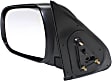 Driver Side Mirror, Manual Adjust, Manual Folding, Non-Heated, Textured Black, No Signal Light, No Memory, No Puddle Light, No Auto-Dimming, No Blind Spot Feature