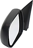 Driver Side Mirror, Manual Adjust, Manual Folding, Non-Heated, Textured Black, No Signal Light, No Memory, No Puddle Light, No Auto-Dimming, No Blind Spot Feature