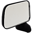 1988 Toyota 4Runner - Driver Side Mirror, Manual Adjust, Non-Heated, Textured Black, Manual Folding, No Signal Light, No Blind Spot Feature, No Memory, No Puddle Light, No Auto-Dimming