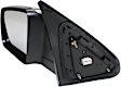 2013 Toyota Tundra - Driver Side Mirror, Power Adjust, Non-Heated, Chrome, Manual Folding, No Signal Light, No Blind Spot Feature, No Memory, No Puddle Light, No Auto-Dim