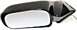 Driver Side Mirror, Power Adjust, Non-Heated, Non-Folding, Paintable, No Signal Light, No Memory, No Puddle Light, No Auto-Dim, No Blind Spot Feature