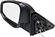 Driver Side Mirror, Power Adjust, Manual Folding, Non-Heated, Paintable, In-housing Signal Light, No Memory, No Puddle Light, No Auto-Dimming, No Blind Spot Feature