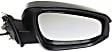 Passenger Side Mirror, Power Adjust, Manual Folding, Non-Heated, Paintable, In-housing Signal Light, No Memory, No Puddle Light, No Auto-Dimming, No Blind Spot Feature
