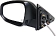 Driver Side Mirror, Power Adjust, Manual Folding, Heated, Paintable, In-housing Signal Light, No Memory, No Puddle Light, No Auto-Dimming, No Blind Spot Feature