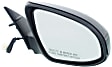 Passenger Side Mirror, Power Adjust, Manual Folding, Heated, Paintable, No Signal Light, No Memory, No Puddle Light, No Auto-Dimming, No Blind Spot Feature