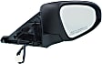Passenger Side Mirror, Power Adjust, Manual Folding, Heated, Paintable, No Signal Light, No Memory, No Puddle Light, No Auto-Dimming, No Blind Spot Feature