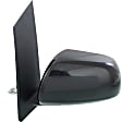 Driver Side Mirror, Power Adjust, Non-Heated, Manual Folding, Textured Black, No Signal Light, No Memory, No Puddle Light, No Auto-Dim, With Blind Spot Glass