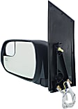 Driver Side Mirror, Power, Heated, Manual Folding, Paintable, No Signal Light, No Memory, No Puddle Light, with Blind Spot Glass, LE/SE Models, 6 Cyl., 3.5L Engine