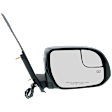 Passenger Side Mirror, Power, Heated, Manual Folding, Paintable, No Signal Light, No Memory, No Puddle Light, with Blind Spot Glass, LE/SE Models, 6 Cyl., 3.5L Engine